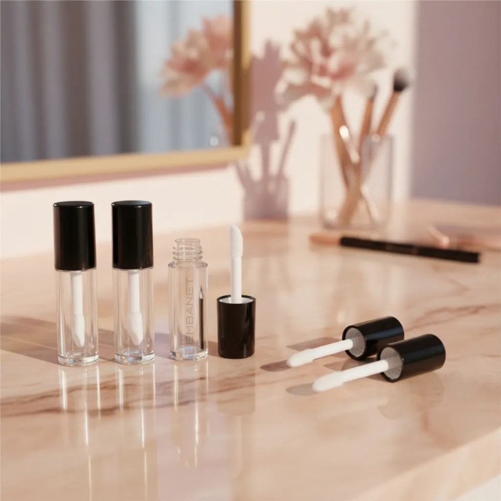 Frasco Lip Tint Batom Hidratante Labial 1,3ml Mini Vazio 50u