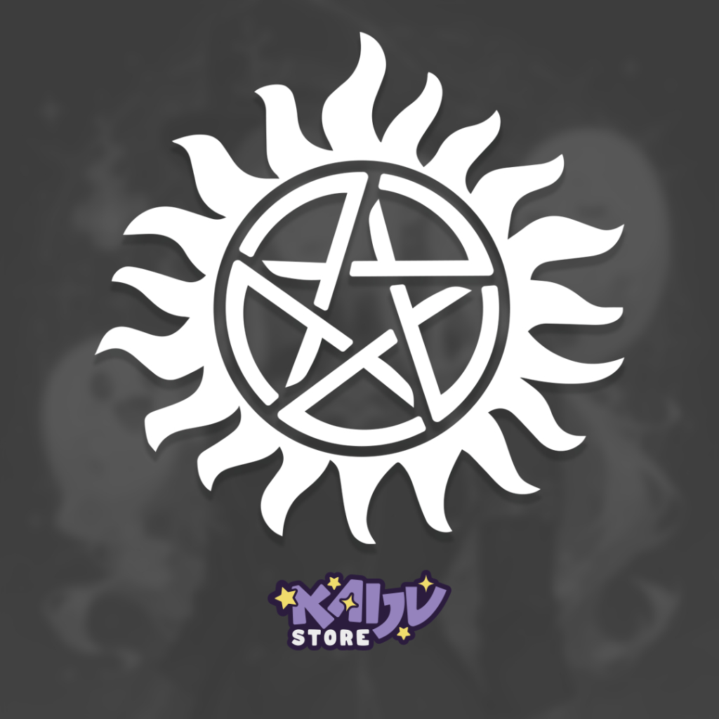 Adesivo Sobrenatural Emblema Tuning Decalque JDM Sticker
