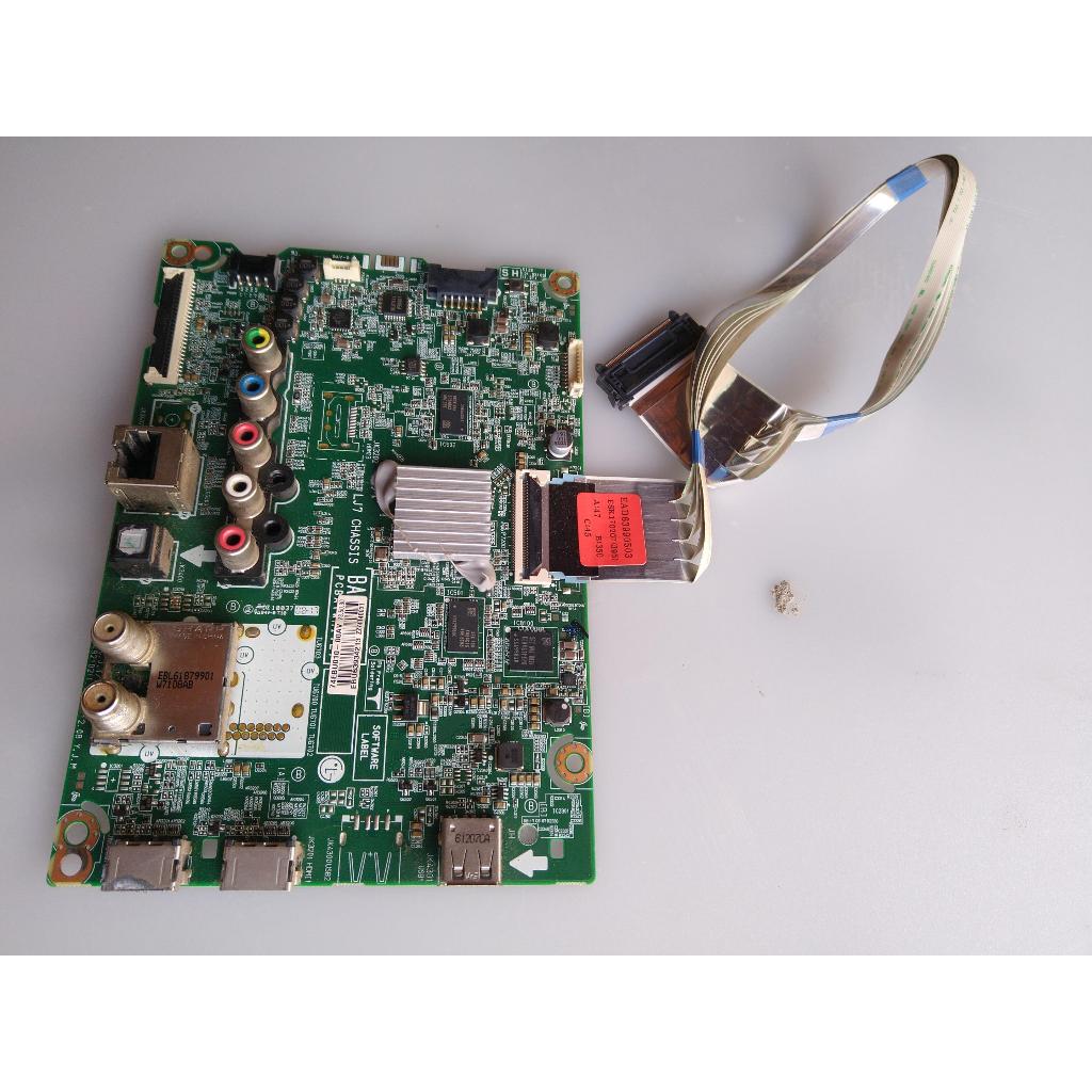 Placa principal tv LG 49lj5550 cod-Eax67492102(1,0) usado