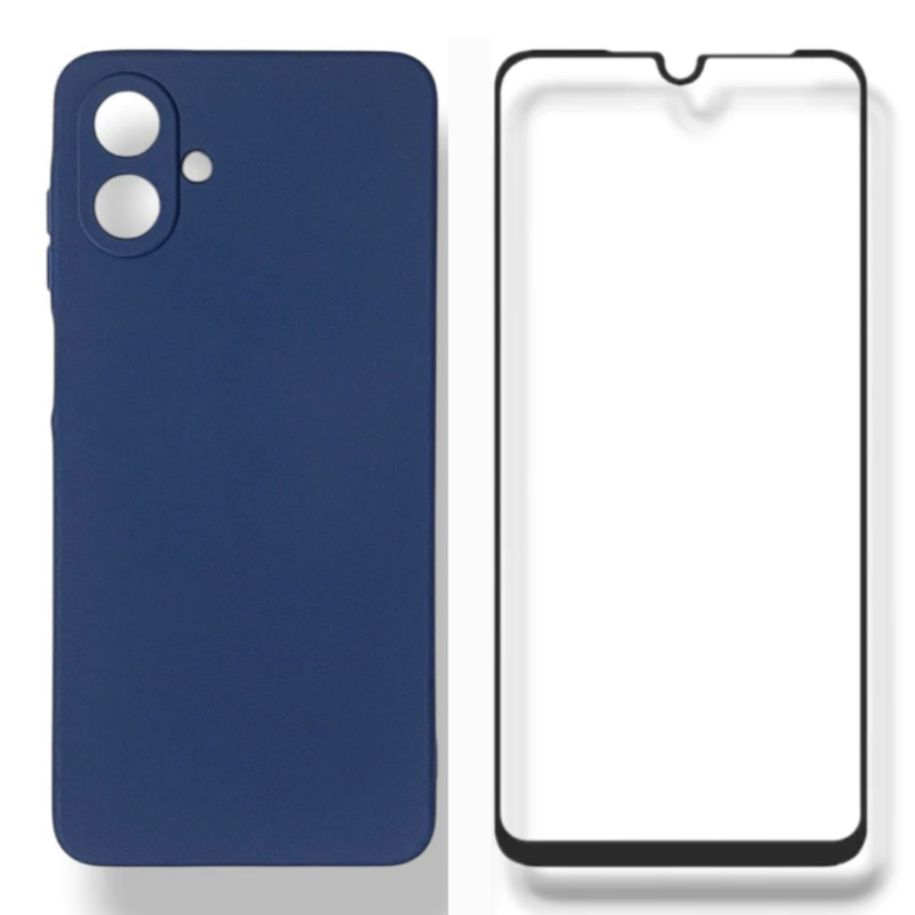 Detalhes do Capa Capinha + Película 3D Para Samsung Galaxy A06 4G5G Capinha Aveludada Anti Impacto