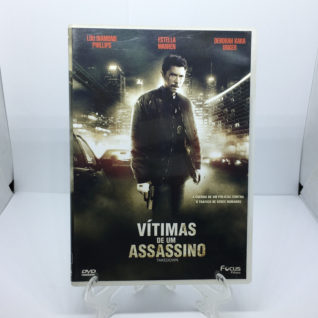 DVD - Vítimas de um Assassino - Lou Diamond Phillips
