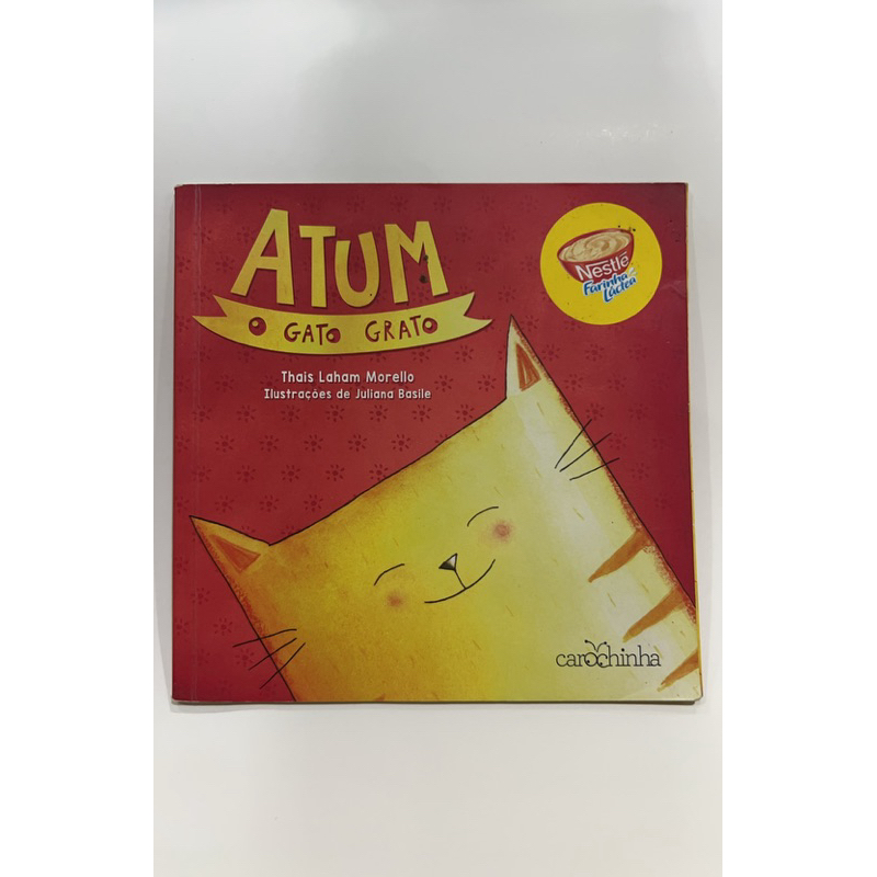 Atum o gato grato - Mini livro - Carocinha