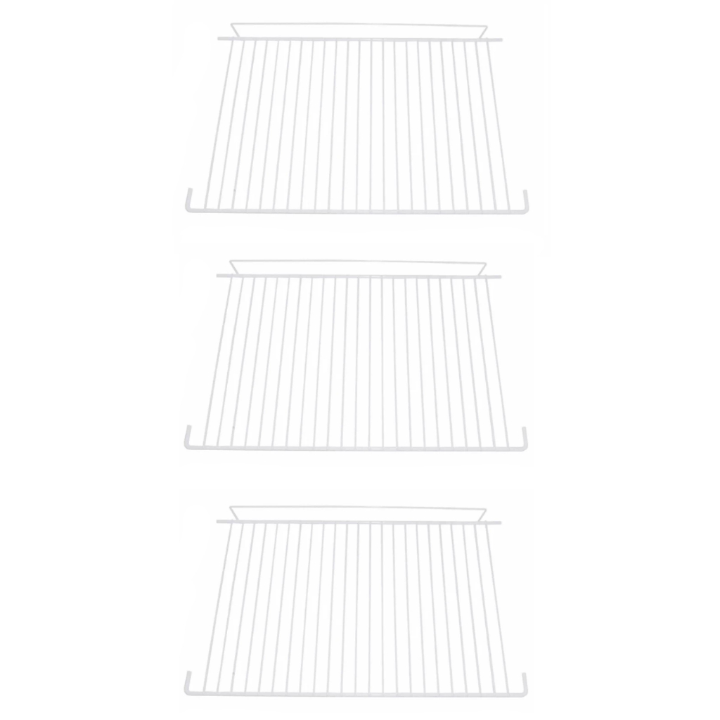 3 Prateleiras Compatível Refrigerador Dako REDK37 REDK38 Grade Mabe Continental 52,5 X 31cm Suporte Geladeira Aramada