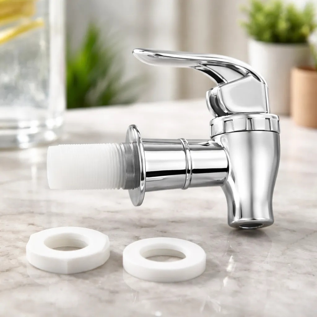 Torneira Universal Prata Filtro Barro Bebedouro Suqueira