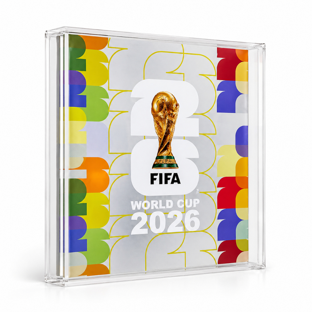 Caixa de Acrilico Álbum Copa Do Mundo 2026