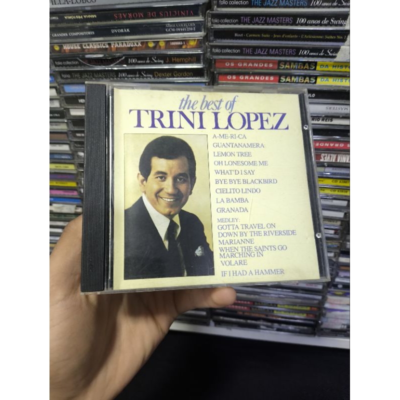 CD THE BEST OF - TRINI LOPEZ - CD Usado conservado - REF:CD 1427