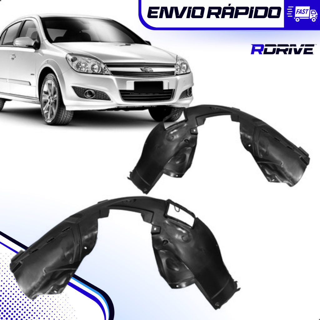 Parabarro Vectra 2006 a 2011 Dianteiro Direito ou Esquerdo Unitário Chevrolet Molde Original