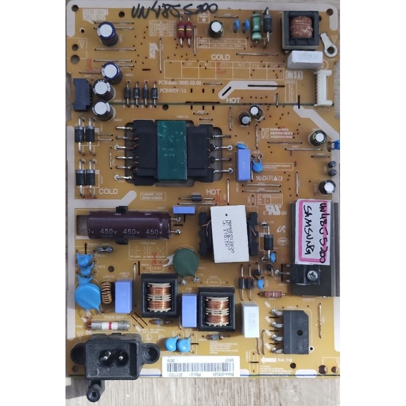 placa fonte tv Samsung un48j5200 bn44-00852a