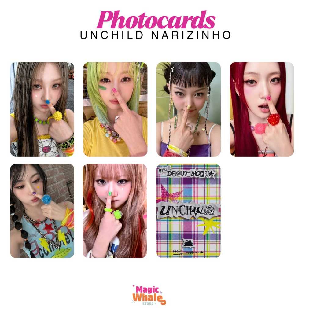 photocards unchild narizinho fanmade