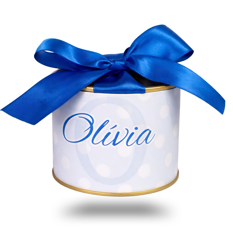 Tubolata Personalizada com Nome 5x6 Lembrancinha Infantil Luxo Kit Mini Tubolata Festa Maternidade Batizado