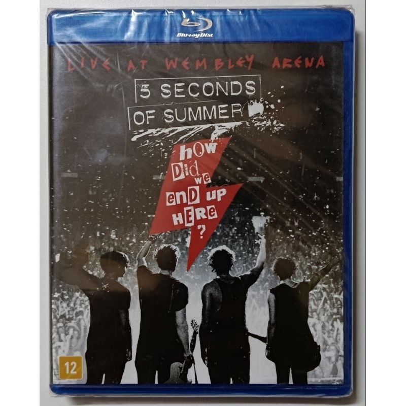BLU-RAY - 5 SECONDS OF SUMMER - ( HOW DID WE END UP HERE? ) - LIVE AT WEMBLEY ARENA