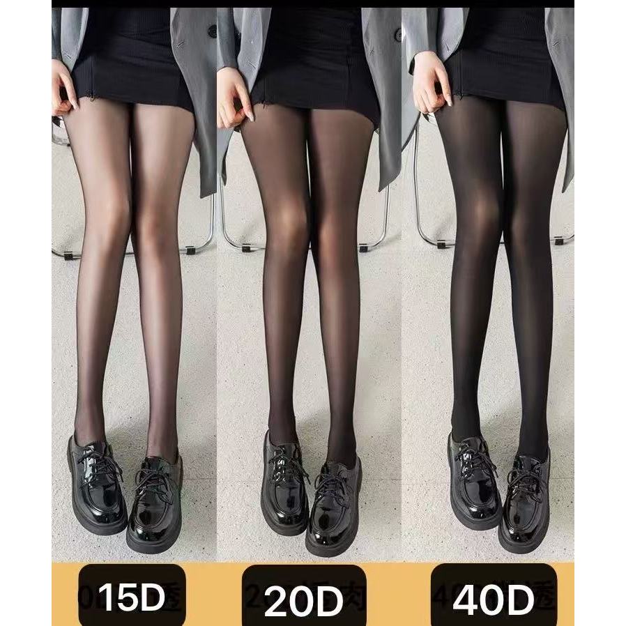 Meia calça 40D Cintura alta sem apertar Resistente a unhas e pets Ajuste perfeito