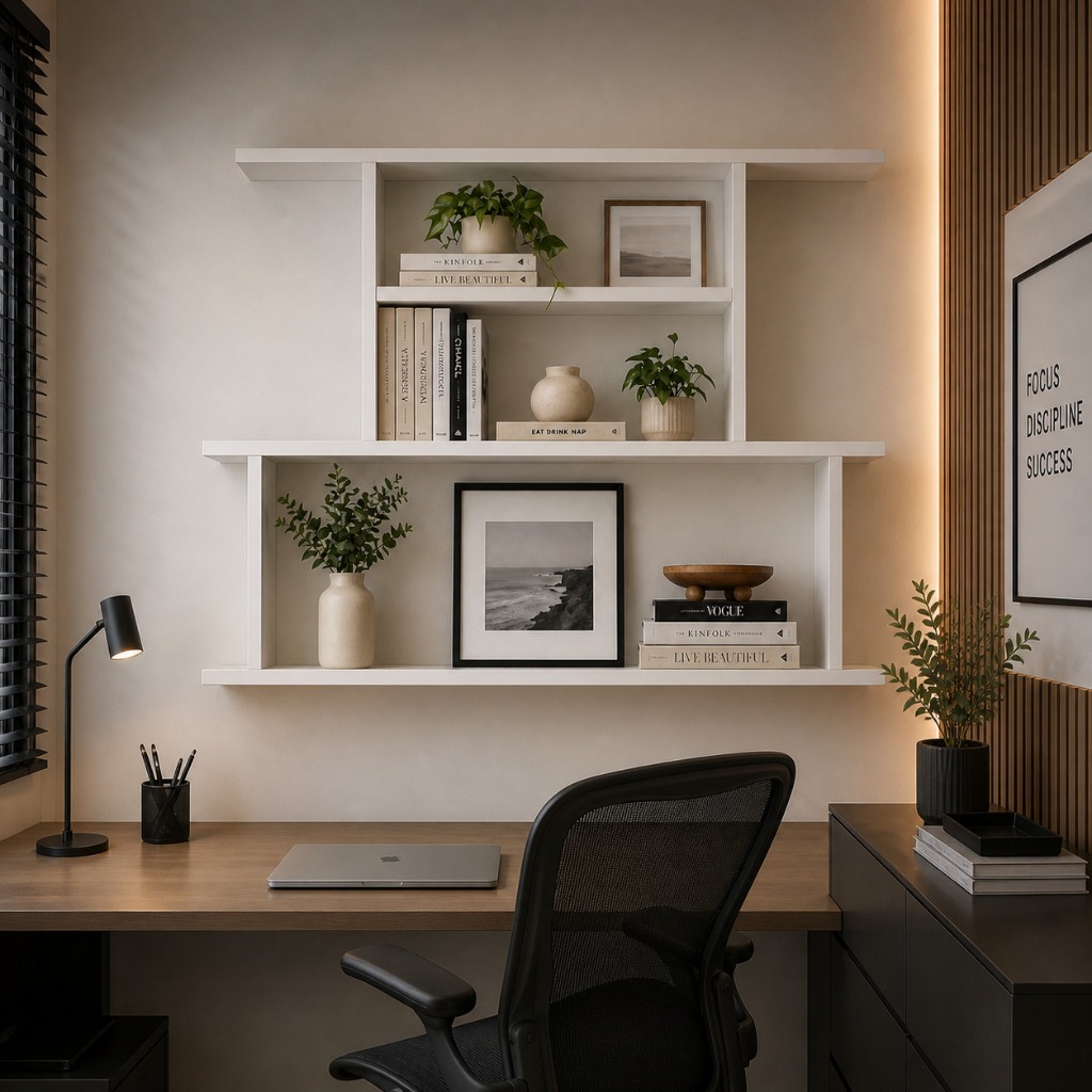 ESTANTE NICHO DE PAREDE 90X90CM BRANCA DESIGN SOFISTICADO ORGANIZADOR DECORACAO SALA QUARTO ESCRITORIO MODERNO