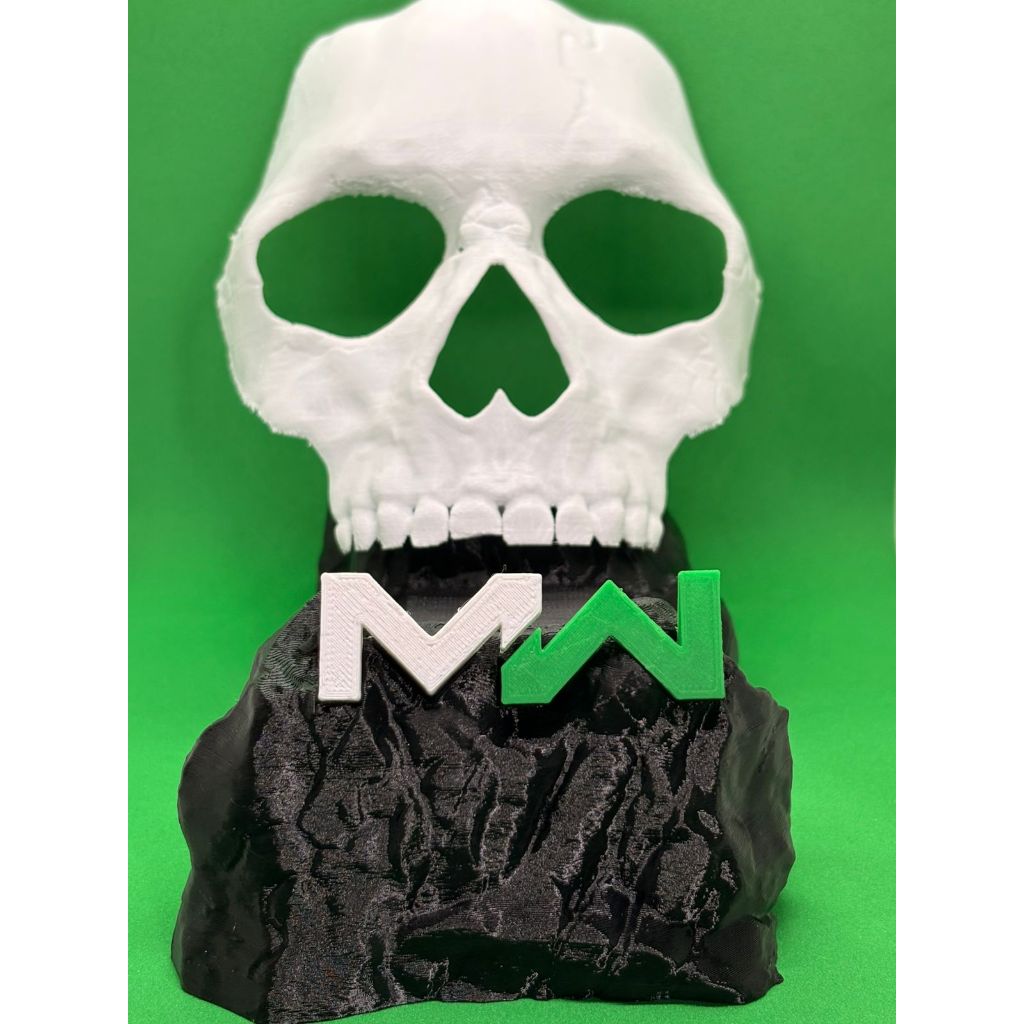 Suporte de Controle Gamer - Ghost (Call of Duty) - Impressão 3D