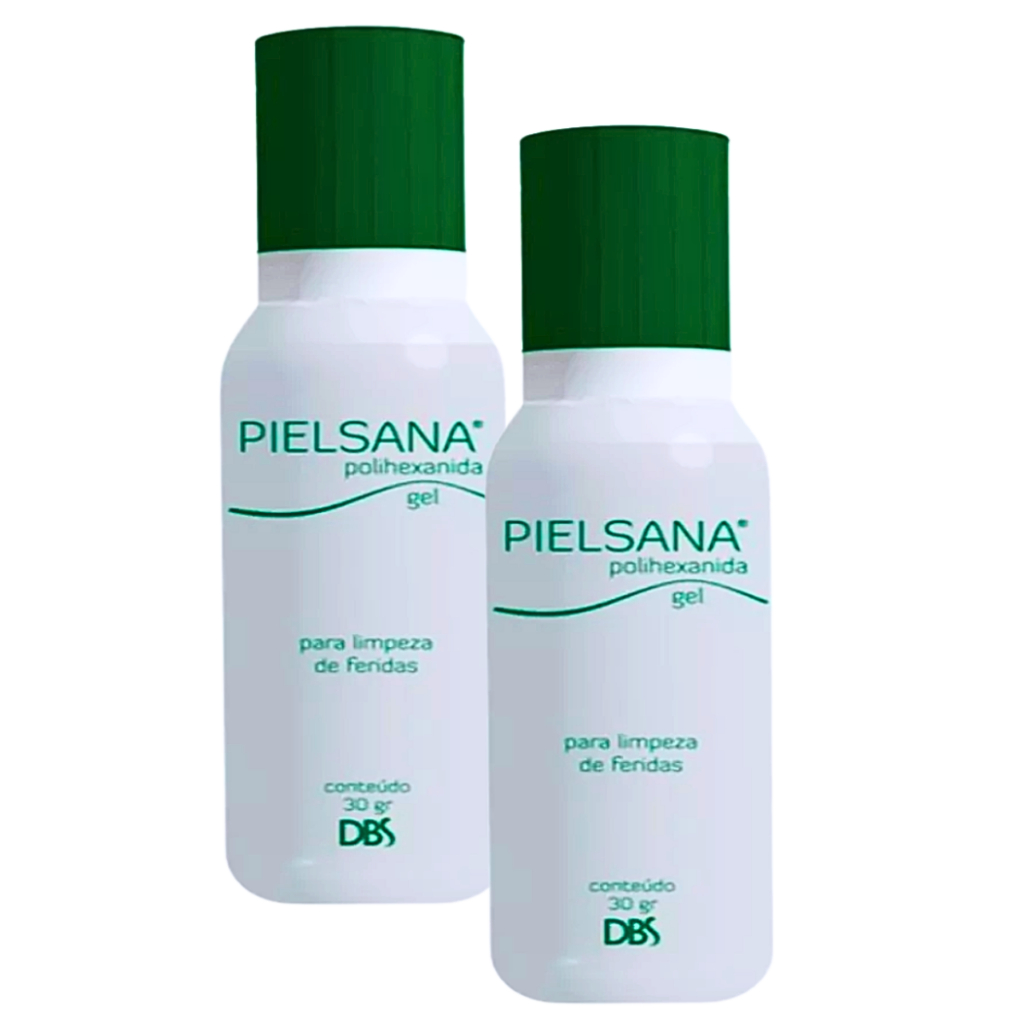 Kit 2 - Hidrogel Pielsana Polihexanida c/ Phmb Limpeza, Hidratação e Cicatrização de Feridas - 2x30g