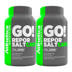 Atlhetica Nutrtion Go! Repor Salt 30 Cápsulas (Cápsula de Sal)
