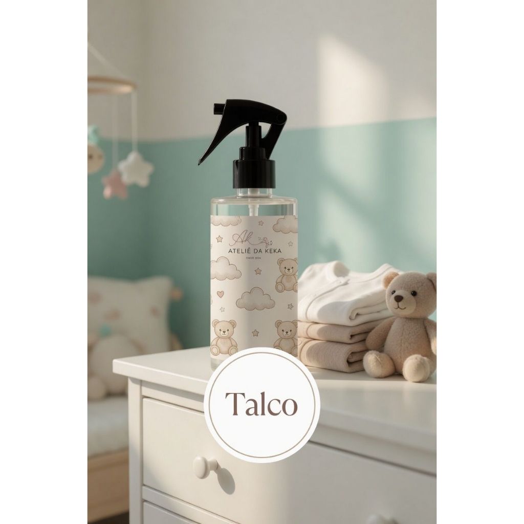 Agua Perfumada Baby para roupas, tecidos, lençois 200ml
