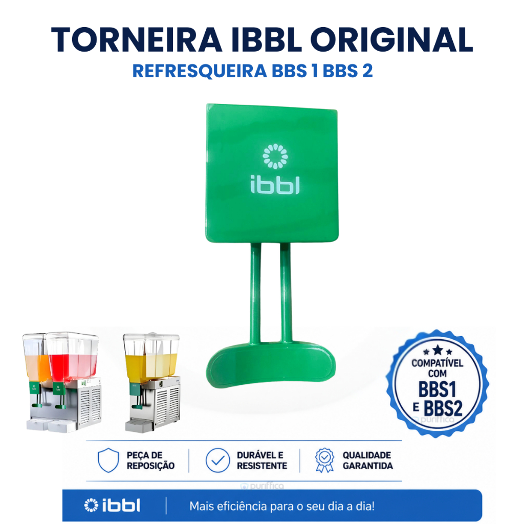 Torneira Refresqueira IBBL Original BBS 1 BBS 2 Suqueira 1 unidade Gravada