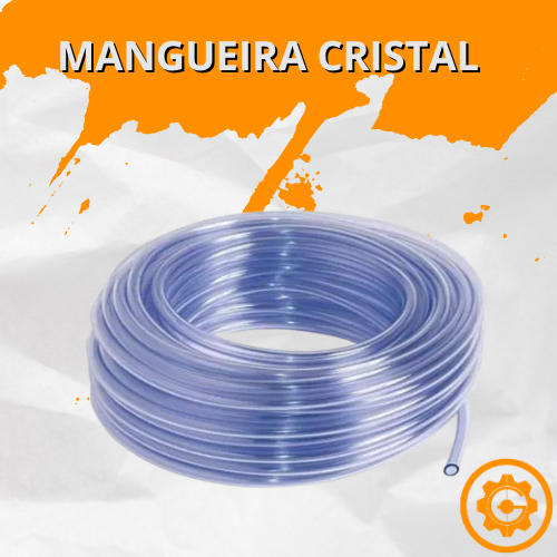 Mangueira Para Dreno De Ar Condicionado 1/2" PVC Transparente Cristal Elgin Gree LG Consul Springer