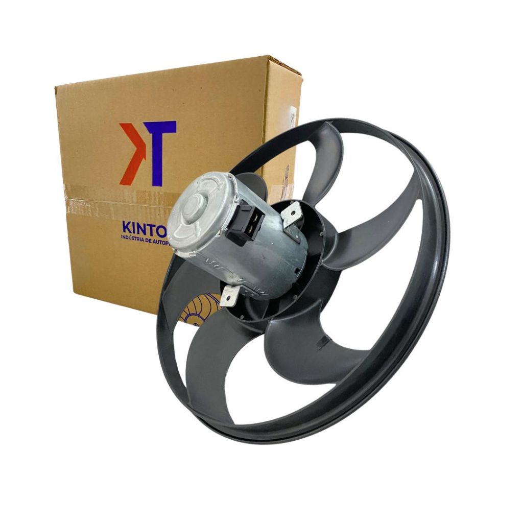 Eletroventilador Ventoinha Radiador 6 Pás 12v Para Vw Gol 1.0 1.6 1.8 2.0 Parati Saveiro 1.6 1.8 2.0