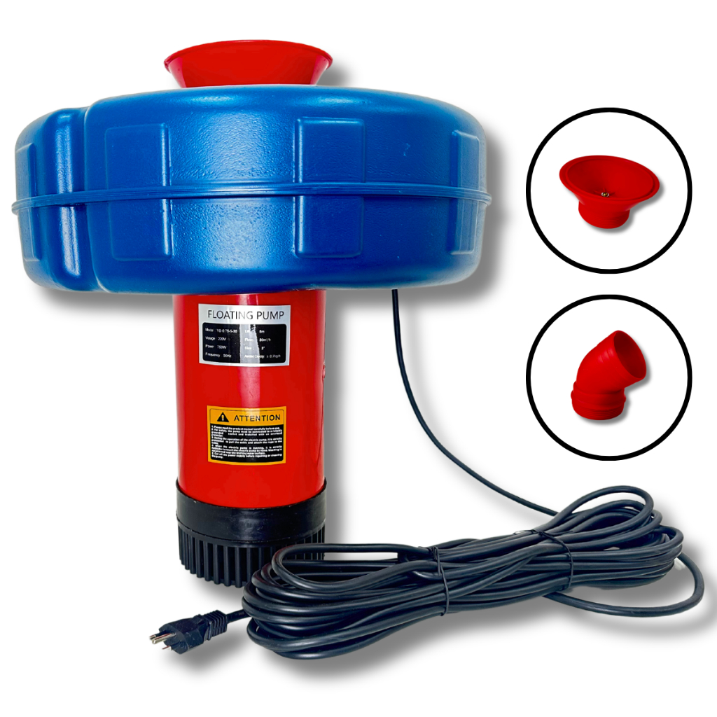 Aerador Chafariz Piscicultura 0.75cv 0.55kw Potente 220V
