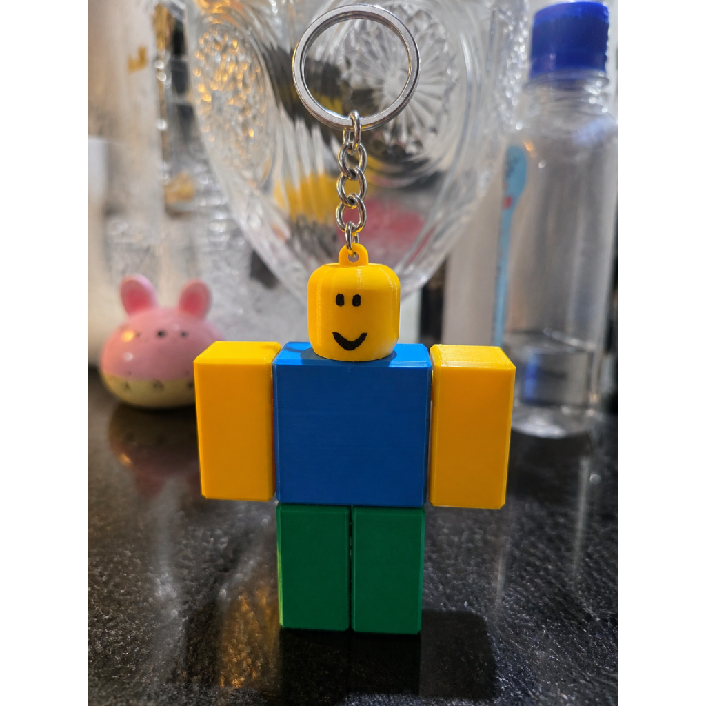 Chaveiro Noobini Gamer Roblox Forsaken Colecionável, Exclusivo, Articulado, Edição Limitada