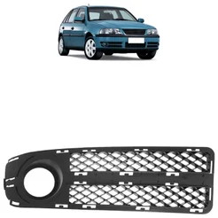 Moldura Grade Milha Gol G3 2003 2004 2005 Fase II com Furo Preto