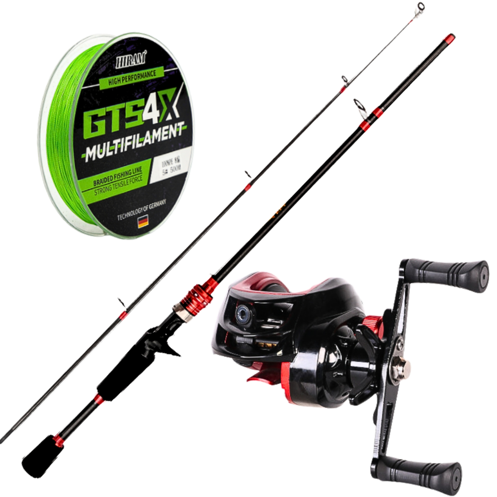 Carretilha de Pesca Anticabeleira Drag 10 kg Vara Fibra De Carbono Represa Mar Tilapia Praia Tilapia