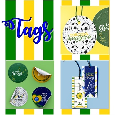 Tags Personalizadas para Embalagem | Etiquetas para Loja, Delivery, Presente e Encomendas