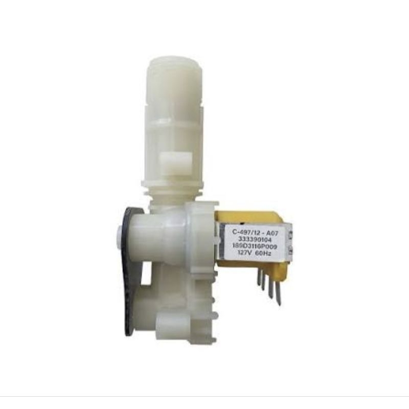 Válvula Entrada de Água Dupla GE Mabe 127V Lavadora 2 Vias Original
