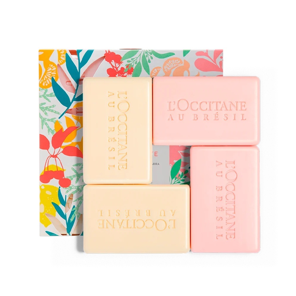 Sabonete Perfumado em Barra  (4 unid.) L'Occitane au Brésil