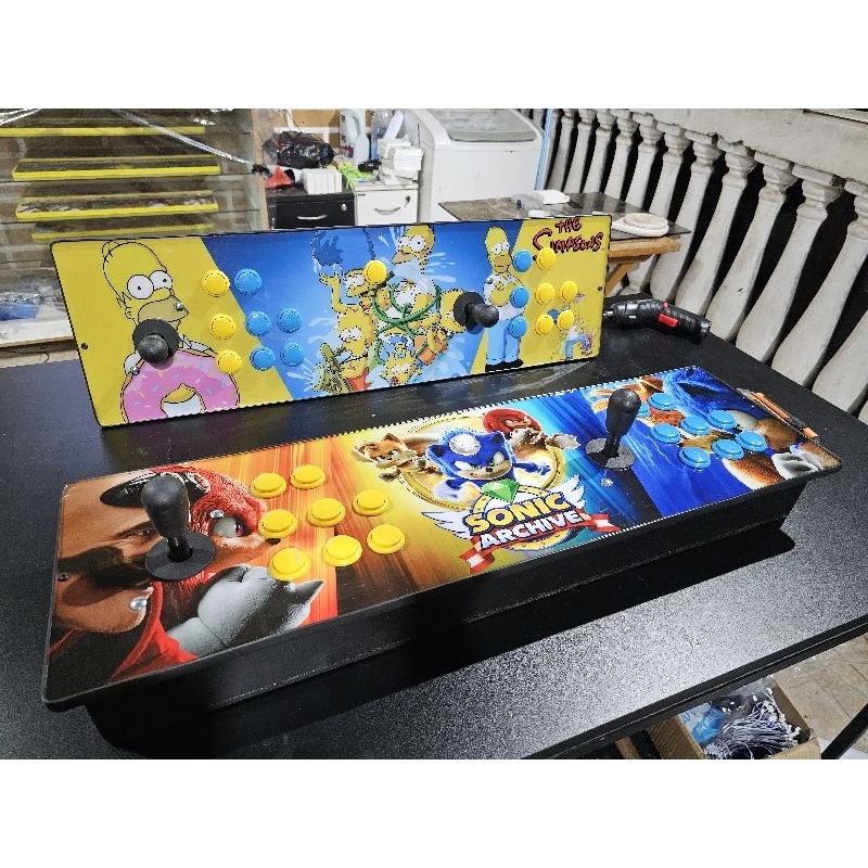 Detalhes do Arcade Controle Duplo  60.000 Jogos  Fliperama com Acrílico