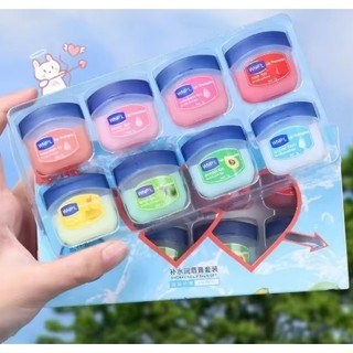 Kit Hidratantes Labiais WNPL Sabor Frutas - Lip Balm Reparador Lábios Secos - Presente Perfeito