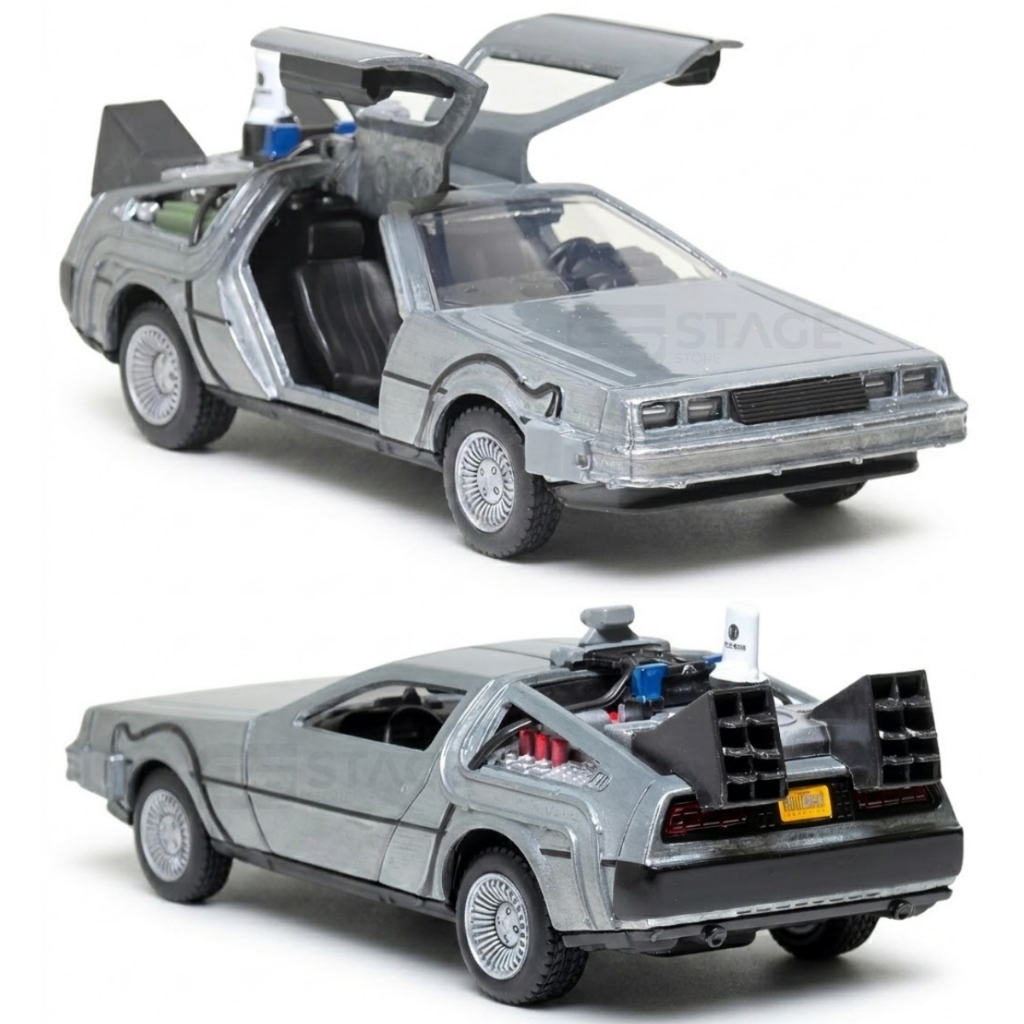 Miniatura DeLorean De Volta Para O Futuro 2 1/32 Jada