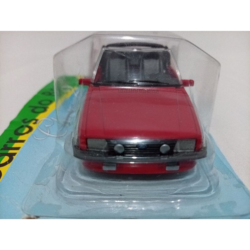 FORD ESCORT XR3 1982 CONVERSÍVEL MINIATURA CARROS BRASILEIROS