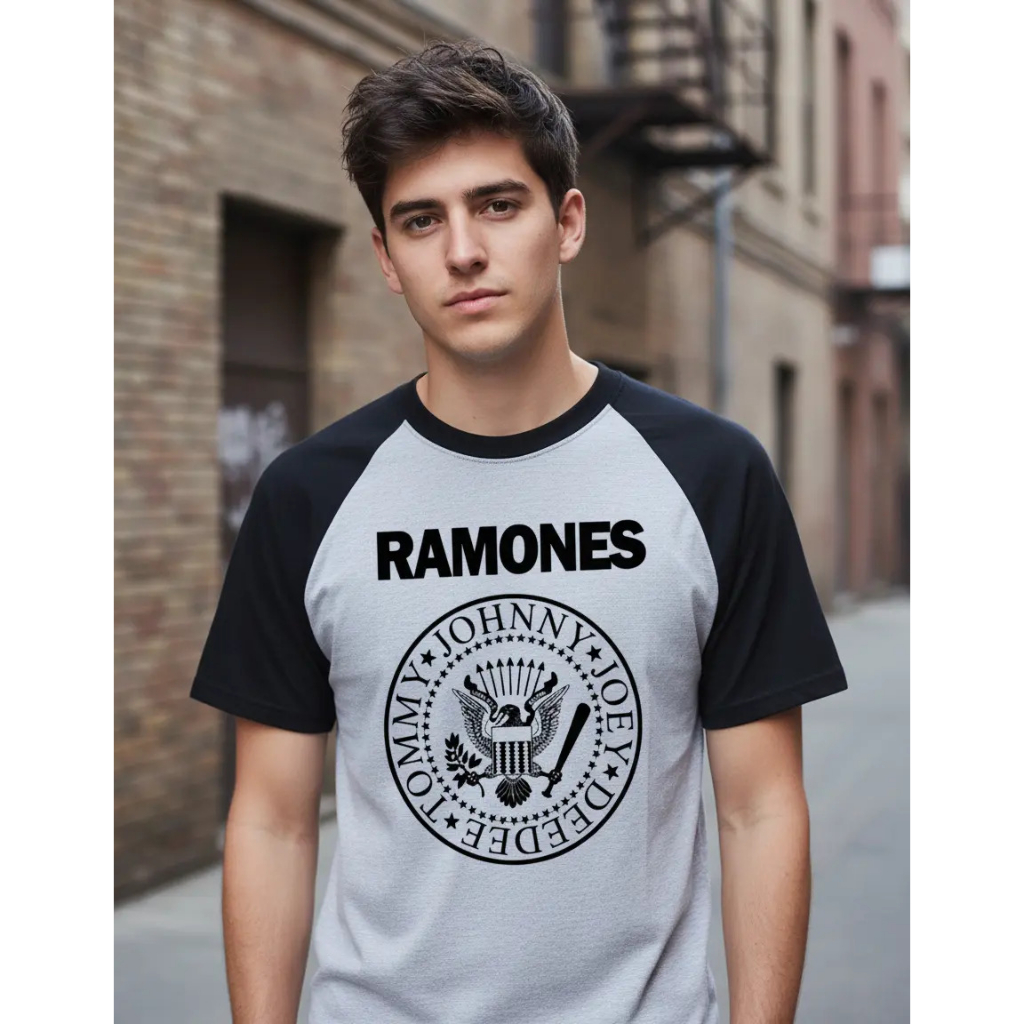 Detalhes do Camiseta Ramones