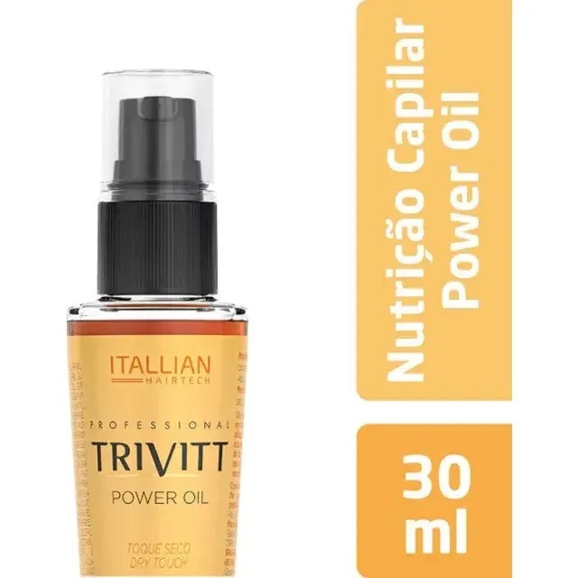 Trivitt Itallian Hairtech - Power Oil Finalizador Profissional 30ml
