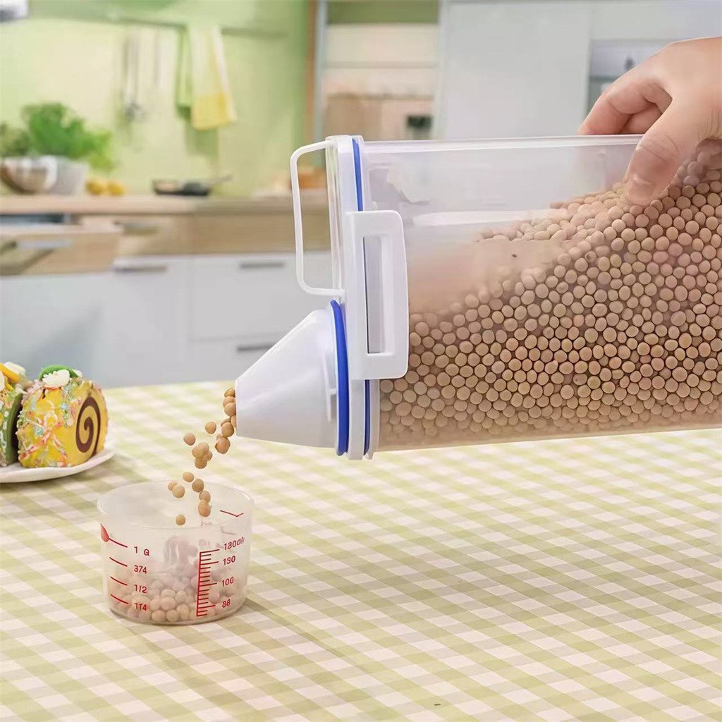Pote Hermético Multiuso para Ração Pet e Alimentos – Conserva Ração de Cães, Gatos, Pássaros, Cereais e Macarrão