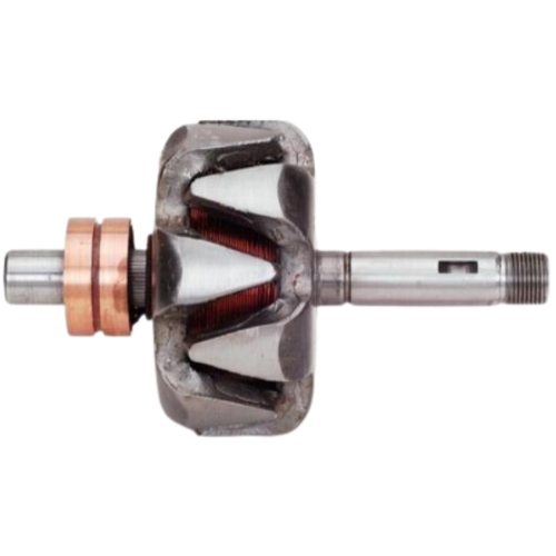 ROTOR PALIO 75A 12V EIXO LONGO COM VENTUINHA