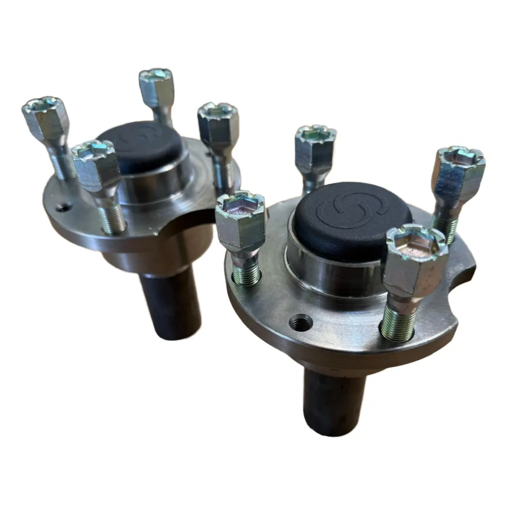 Cubo Para Carretinha Com Rolamento Ponta de Eixo Ponteira Modelo Fiat 4x98 800 Kg