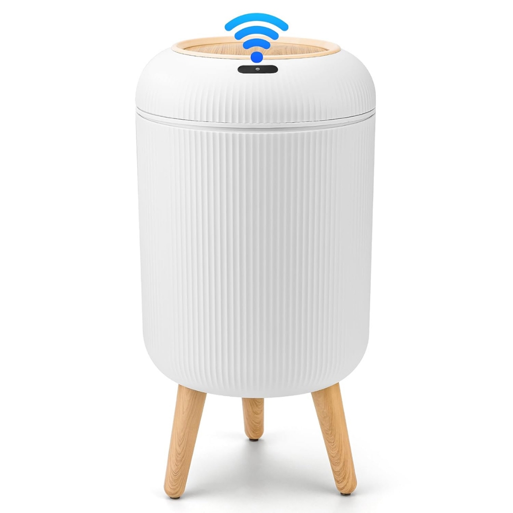 Lixeira Inteligente Automática com Sensor de Movimento 10L Impermeável para Banheiro Cozinha Quarto Luxo YESOP