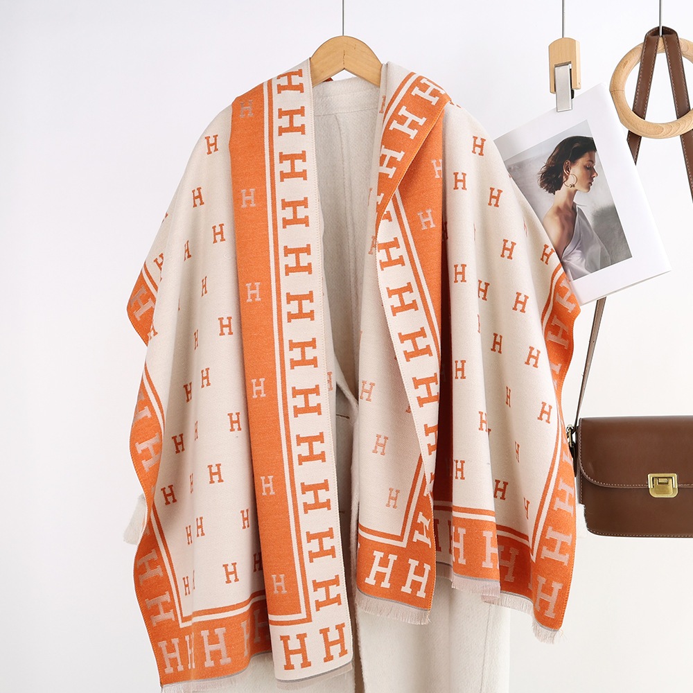 Cachecol Lenço Echarpe Xale Feminina Longa Estampada Inverno Elegance