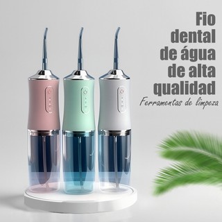 Kit Dental 2 em 1 Recarregável – Irrigador Bucal + Escova Elétrica Profissional Portátil