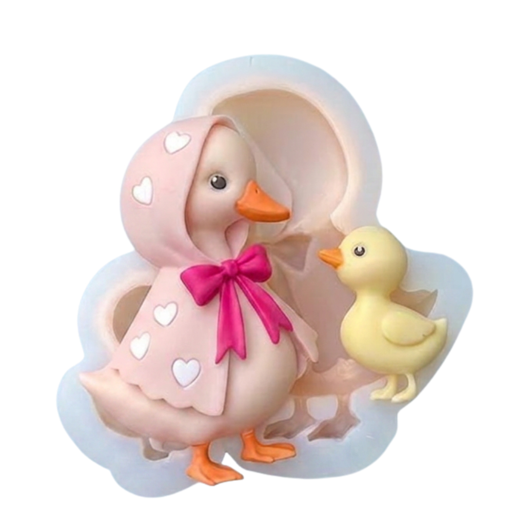 Molde de Silicone Pata e Filhote Confeitaria e Biscuit 2476