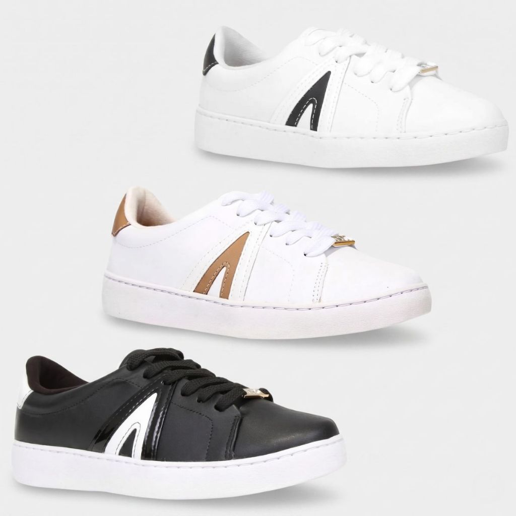 Tênis Vizzano Casual Cano Baixo Feminino Ultraleve Conforto Dia a Dia Original