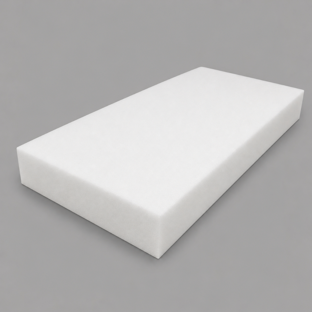 Espuma d33 medida 120x60x10cm para estofados e sofas-envio imediato
