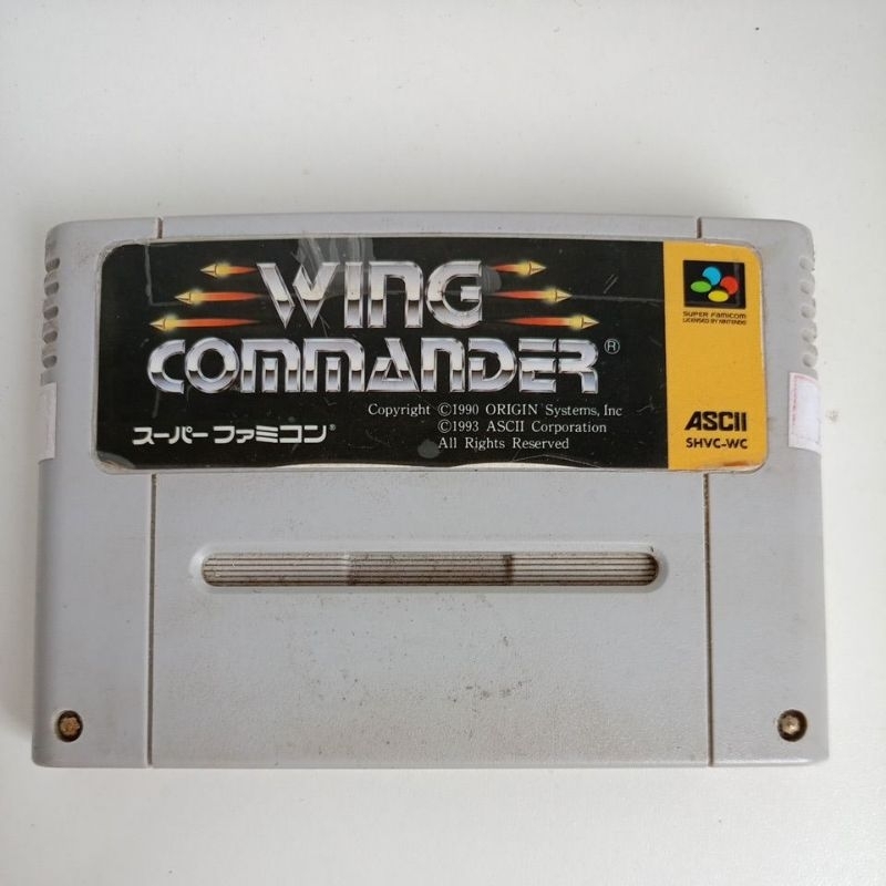 WING COMMANDER ORIGINAL SUPER NINTENDO SNES SUPER FAMICOM