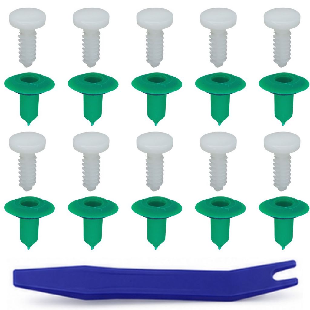 Kit 20 Grampo Presilha Moldura Paralama Para fiat Strada Argo Cronos Mobi Palio Punto Idea Siena Uno