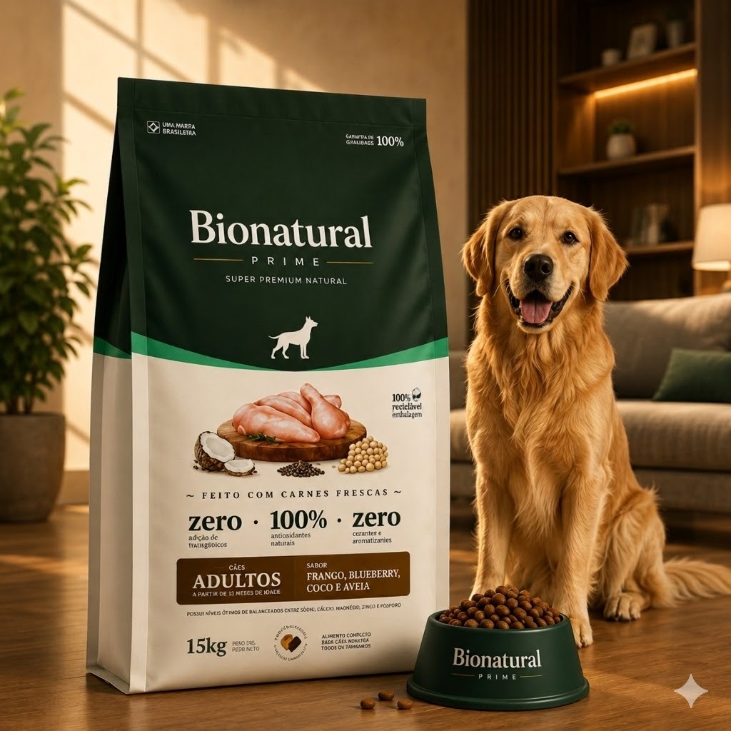 Ração Bionatural Prime 15kg