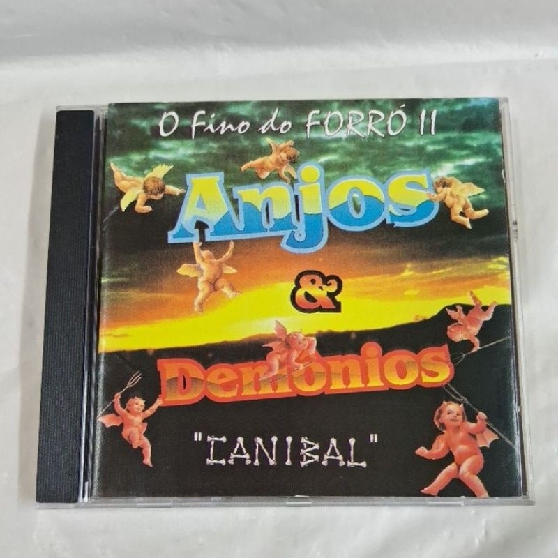 CD-FORRÓ ANJO & DEMONIOS= O FINO DO FORRÓ II ( USADO) LEIA A DESCRIÇÃO